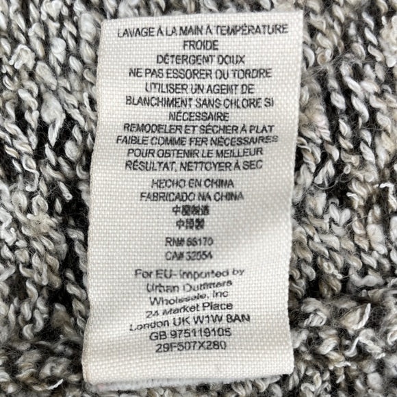 Free People Kai Open Front Pom Pom Tassel Tie Hooded Duster Cardigan - Picture 14 of 14